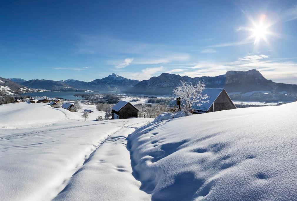 Im Mondseeland Innerschwand Eksteriør bilde