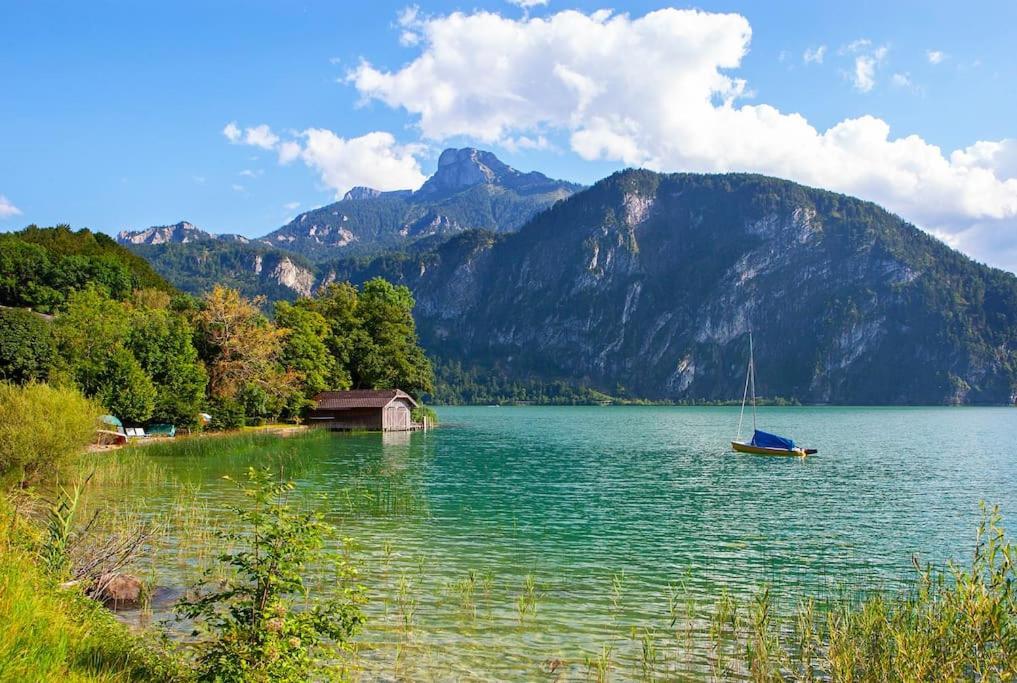 Im Mondseeland Innerschwand Eksteriør bilde