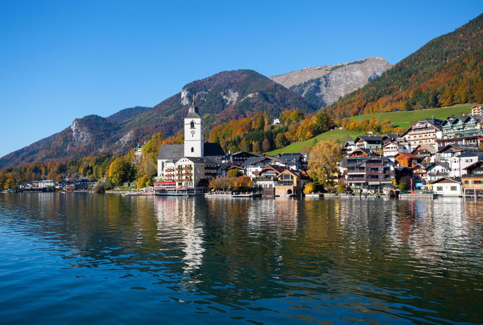 Im Mondseeland Innerschwand Eksteriør bilde